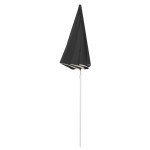 vidaXL Umbrelă de soare de grădină, stâlp din oțel, antracit, 180 cm vidaXL Umbrelă de soare de grădină, stâlp din oțel, antracit, 180 cm