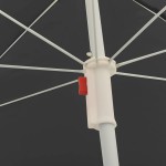 vidaXL Umbrelă de soare de grădină, stâlp din oțel, antracit, 180 cm vidaXL Umbrelă de soare de grădină, stâlp din oțel, antracit, 180 cm