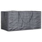 vidaXL Genți depozitare perne, 2 buc., negru, 150x75x75 cm polietilenă vidaXL Genți depozitare perne, 2 buc., negru, 150x75x75 cm polietilenă