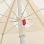 vidaXL Umbrelă de soare de grădină, stâlp din oțel, nisipiu, 180 cm vidaXL Umbrelă de soare de grădină, stâlp din oțel, nisipiu, 180 cm