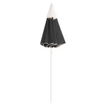 vidaXL Umbrelă de soare de grădină, stâlp din oțel, antracit, 180 cm vidaXL Umbrelă de soare de grădină, stâlp din oțel, antracit, 180 cm