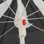 vidaXL Umbrelă de soare de grădină, stâlp din oțel, antracit, 180 cm vidaXL Umbrelă de soare de grădină, stâlp din oțel, antracit, 180 cm