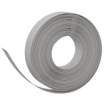 vidaXL Borduri de grădină 2 buc gri 10 m 10 cm, polietilenă vidaXL Borduri de grădină 2 buc gri 10 m 10 cm, polietilenă