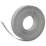vidaXL Borduri de grădină, 3 buc, gri, 10 m 10 cm, polietilenă