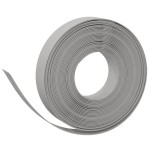 vidaXL Borduri de grădină, 4 buc, gri, 10 m 10 cm, polietilenă