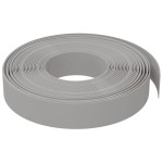 vidaXL Borduri de grădină, 5 buc, gri, 10 m 10 cm, polietilenă