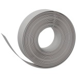 vidaXL Borduri de grădină, 3 buc, gri, 10 m 15 cm, polietilenă