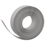 vidaXL Borduri de grădină, 4 buc, gri, 10 m 15 cm, polietilenă vidaXL Borduri de grădină, 4 buc, gri, 10 m 15 cm, polietilenă