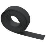 vidaXL Borduri de grădină, 5 buc, negru, 10 m 15 cm, polietilenă