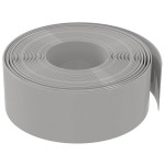 vidaXL Borduri de grădină, 3 buc, gri, 10 m 20 cm, polietilenă