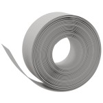 vidaXL Borduri de grădină, 5 buc, gri, 10 m 20 cm, polietilenă