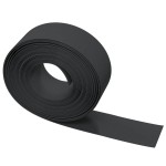 vidaXL Borduri de grădină, 2 buc, negru, 10 m 20 cm, polietilenă