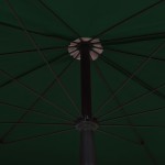 vidaXL Umbrelă de grădină cu stâlp, verde, 200x130 cm vidaXL Umbrelă de grădină cu stâlp, verde, 200x130 cm