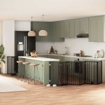 vidaXL Poartă câini pliabilă cu ușă 15 panouri negru 750 cm, lemn plop