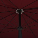 vidaXL Umbrelă de grădină cu stâlp, roșu bordo, 200x130 cm vidaXL Umbrelă de grădină cu stâlp, roșu bordo, 200x130 cm