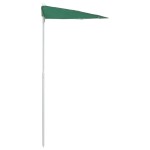 vidaXL Umbrelă de grădină cu stâlp, verde, 180x90 cm, semirotundă vidaXL Umbrelă de grădină cu stâlp, verde, 180x90 cm, semirotundă