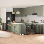 vidaXL Poartă câini pliabilă cu ușă 15 panouri negru 750 cm, lemn plop