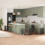 vidaXL Poartă câini pliabilă cu ușă 8 panouri negru 640 cm, lemn plop