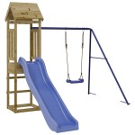vidaXL Set de joacă pentru exterior, lemn de pin impregnat vidaXL Set de joacă pentru exterior, lemn de pin impregnat