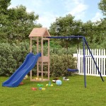 vidaXL Set de joacă pentru exterior, lemn masiv de douglas vidaXL Set de joacă pentru exterior, lemn masiv de douglas