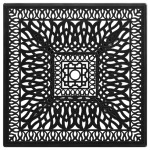 vidaXL Masă de grădină, negru, 90x90x73 cm, aluminiu turnat vidaXL Masă de grădină, negru, 90x90x73 cm, aluminiu turnat