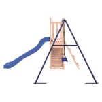 vidaXL Set de joacă pentru exterior, lemn masiv de douglas