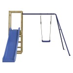 vidaXL Set de joacă pentru exterior, lemn de pin impregnat