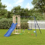 vidaXL Set de joacă pentru exterior, lemn masiv de pin vidaXL Set de joacă pentru exterior, lemn masiv de pin