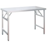 vidaXL Masă bucătărie cu raft superior, 120x60x145 cm, oțel inoxidabil vidaXL Masă bucătărie cu raft superior, 120x60x145 cm, oțel inoxidabil