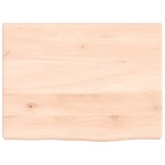 vidaXL Blat de baie, 40x30x2 cm, lemn masiv netratat vidaXL Blat de baie, 40x30x2 cm, lemn masiv netratat