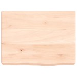 vidaXL Blat de baie, 40x30x(2-6) cm, lemn masiv netratat vidaXL Blat de baie, 40x30x(2-6) cm, lemn masiv netratat