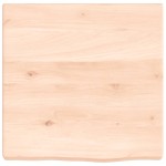 vidaXL Blat de baie, 40x40x(2-4) cm, lemn masiv netratat vidaXL Blat de baie, 40x40x(2-4) cm, lemn masiv netratat