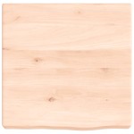 vidaXL Blat de baie, 40x40x(2-6) cm, lemn masiv netratat vidaXL Blat de baie, 40x40x(2-6) cm, lemn masiv netratat
