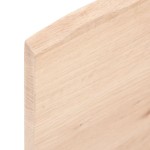 vidaXL Blat de baie, 40x60x2 cm, lemn masiv netratat vidaXL Blat de baie, 40x60x2 cm, lemn masiv netratat