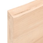 vidaXL Blat de baie, 40x60x(2-6) cm, lemn masiv netratat vidaXL Blat de baie, 40x60x(2-6) cm, lemn masiv netratat