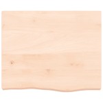vidaXL Blat de baie, 60x60x(2-6) cm, lemn masiv netratat vidaXL Blat de baie, 60x60x(2-6) cm, lemn masiv netratat
