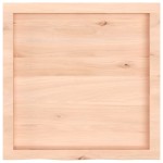 vidaXL Blat de baie, 60x60x(2-6) cm, lemn masiv netratat vidaXL Blat de baie, 60x60x(2-6) cm, lemn masiv netratat