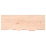 vidaXL Blat de baie, 80x30x(2-6) cm, lemn masiv netratat vidaXL Blat de baie, 80x30x(2-6) cm, lemn masiv netratat