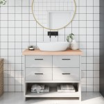 vidaXL Blat de baie, 100x30x(2-6) cm, lemn masiv netratat vidaXL Blat de baie, 100x30x(2-6) cm, lemn masiv netratat