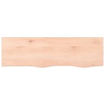 vidaXL Blat de baie, 100x30x(2-6) cm, lemn masiv netratat vidaXL Blat de baie, 100x30x(2-6) cm, lemn masiv netratat
