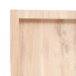 vidaXL Blat de baie, 100x50x(2-4) cm, lemn masiv netratat vidaXL Blat de baie, 100x50x(2-4) cm, lemn masiv netratat