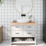 vidaXL Blat de baie, 100x60x(2-6) cm, lemn masiv netratat vidaXL Blat de baie, 100x60x(2-6) cm, lemn masiv netratat