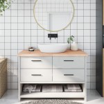vidaXL Blat de baie, 120x60x(2-4) cm, lemn masiv netratat vidaXL Blat de baie, 120x60x(2-4) cm, lemn masiv netratat