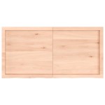 vidaXL Blat de baie, 120x60x(2-6) cm, lemn masiv netratat vidaXL Blat de baie, 120x60x(2-6) cm, lemn masiv netratat
