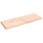 vidaXL Blat de baie, 140x50x(2-6) cm, lemn masiv netratat vidaXL Blat de baie, 140x50x(2-6) cm, lemn masiv netratat
