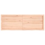 vidaXL Blat de baie, 140x50x(2-6) cm, lemn masiv netratat vidaXL Blat de baie, 140x50x(2-6) cm, lemn masiv netratat