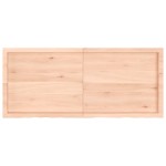 vidaXL Blat de baie, 140x60x(2-4) cm, lemn masiv netratat vidaXL Blat de baie, 140x60x(2-4) cm, lemn masiv netratat