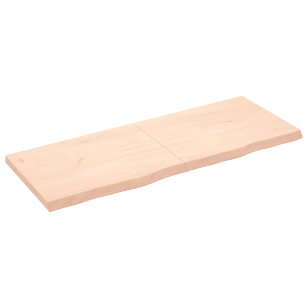 vidaXL Blat de baie, 160x60x(2-6) cm, lemn masiv netratat