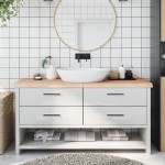 vidaXL Blat de baie, 160x60x(2-6) cm, lemn masiv netratat vidaXL Blat de baie, 160x60x(2-6) cm, lemn masiv netratat