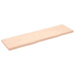 vidaXL Blat de baie, 180x50x(2-6) cm, lemn masiv netratat vidaXL Blat de baie, 180x50x(2-6) cm, lemn masiv netratat